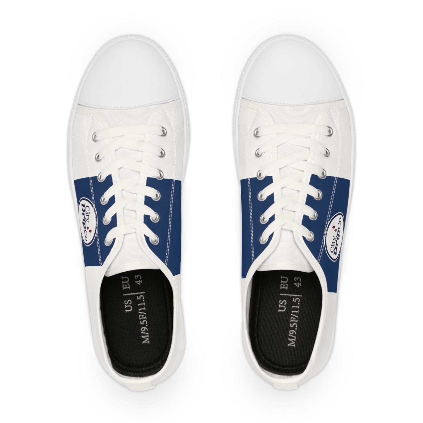 Citydripco. True Cityblues Men's Low Top Sneakers - Casual Stylish Kicks for Everyday Wear