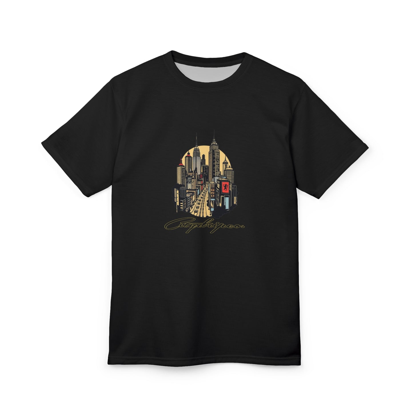Urban Skyline Unisex Tee | Graphic Cityscape Design for Casual Style