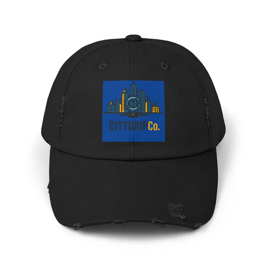 A Urban Distressed Cap | Trendy Baseball Hat for City Lovers, Casual Wear, Gift for Him/Her, Summer Accessory, Street Style