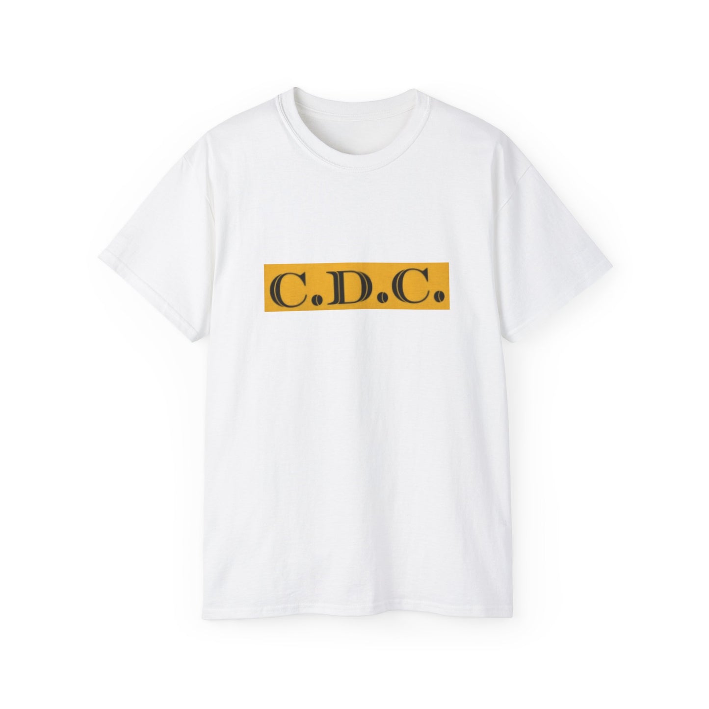 C.D.C. Monogram Ultra Cotton Tee - Casual Comfort for Everyday Wear