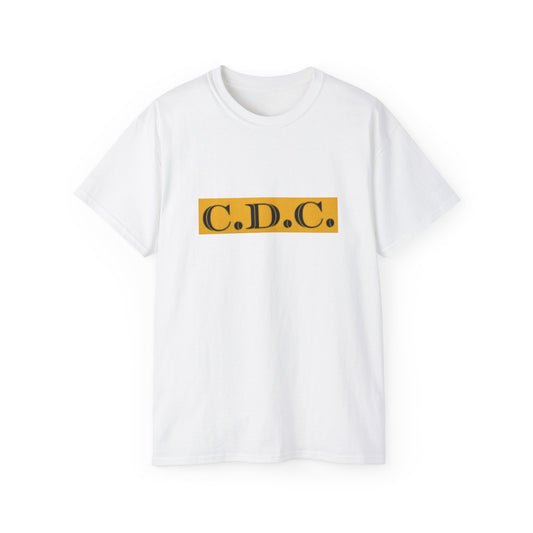 C.D.C. Monogram Ultra Cotton Tee - Casual Comfort for Everyday Wear