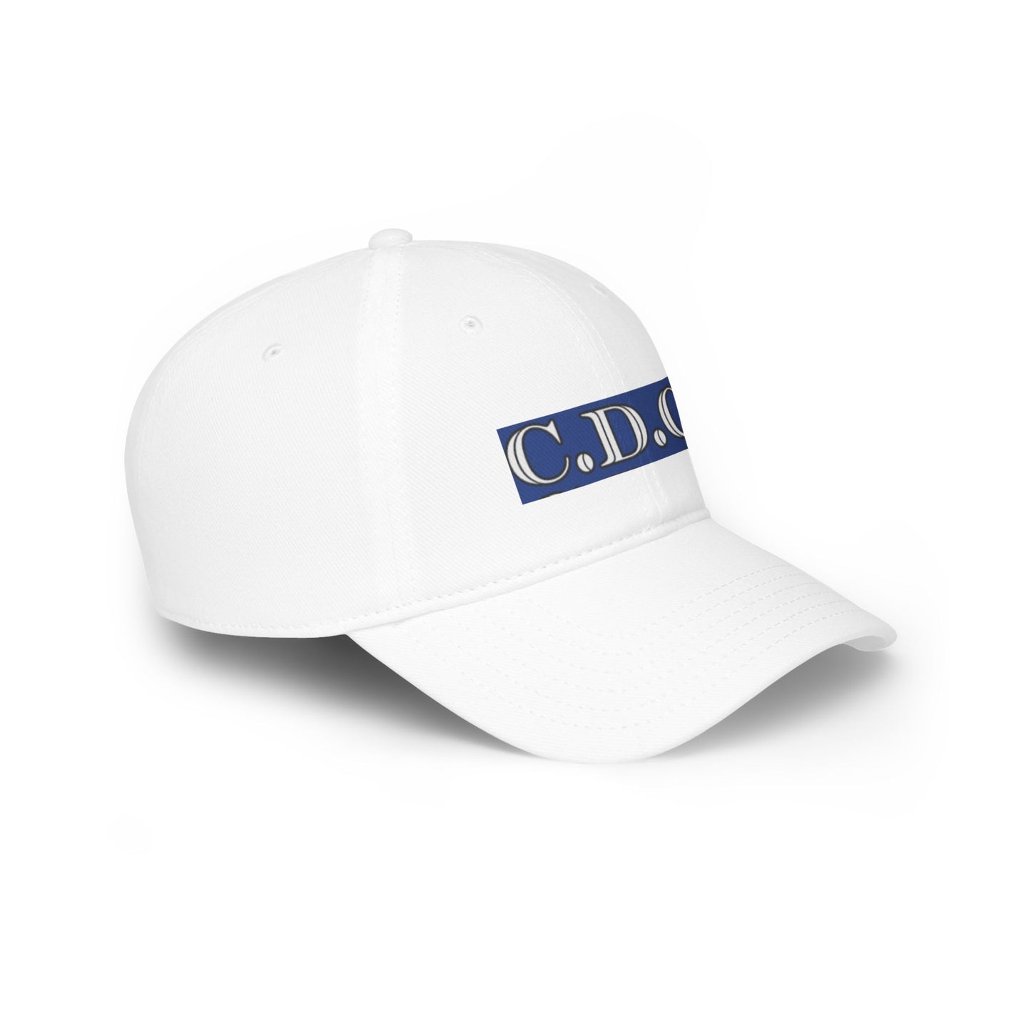 C.D.C. Monogram Low Profile Baseball Cap - Stylish & Comfortable Hat for Daily Wear