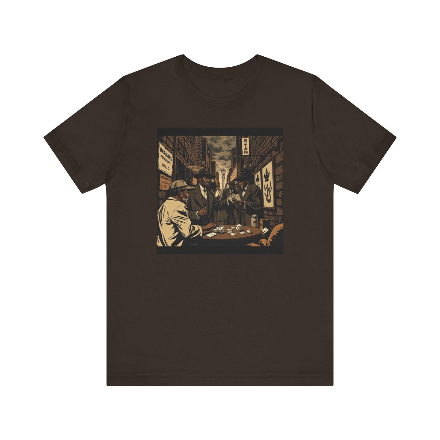 Black Card Game Tee – Cool Graphic for Casual Style