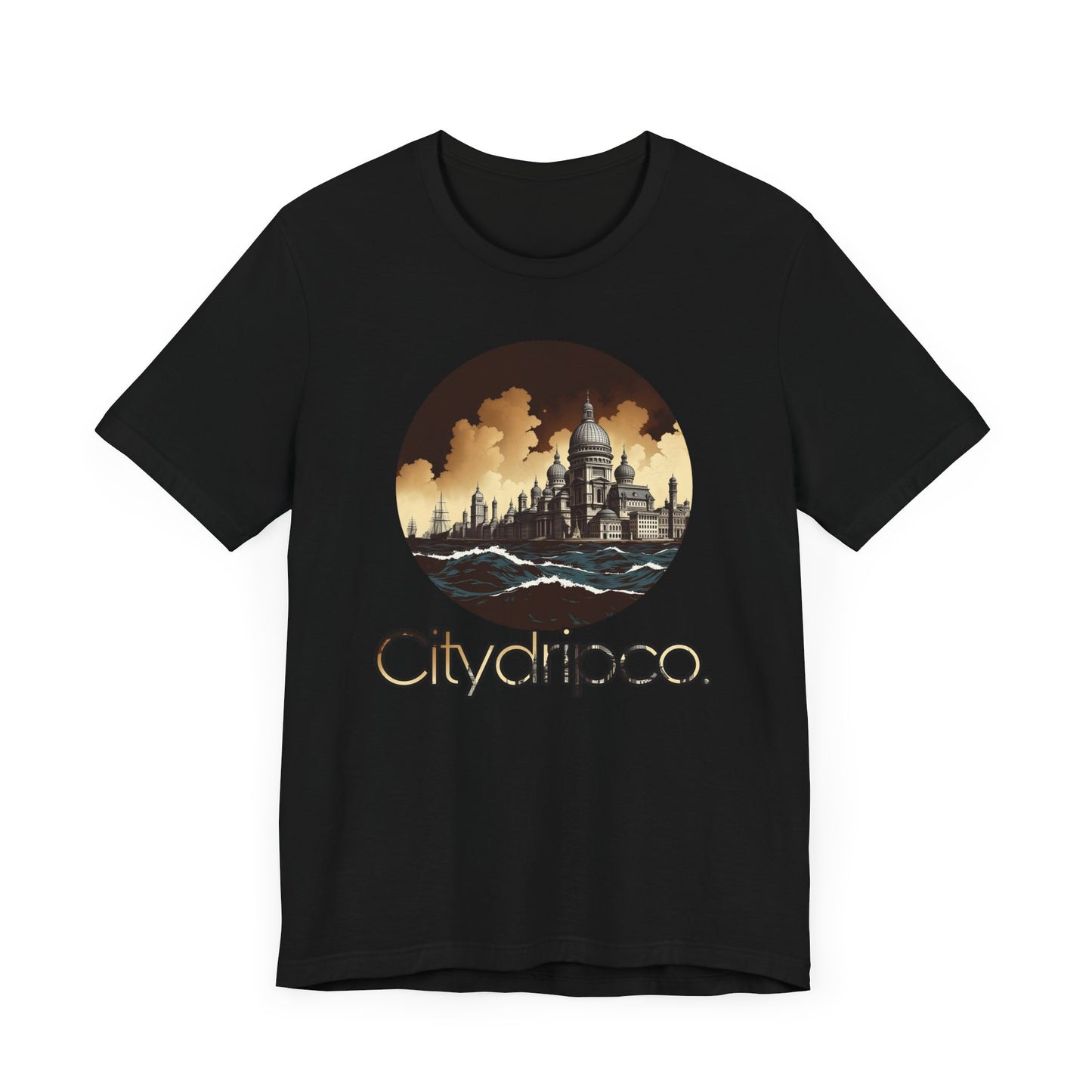 Citydripco. City Under Siege Graphic Unisex Tee - Urban Style Short Sleeve Shirt