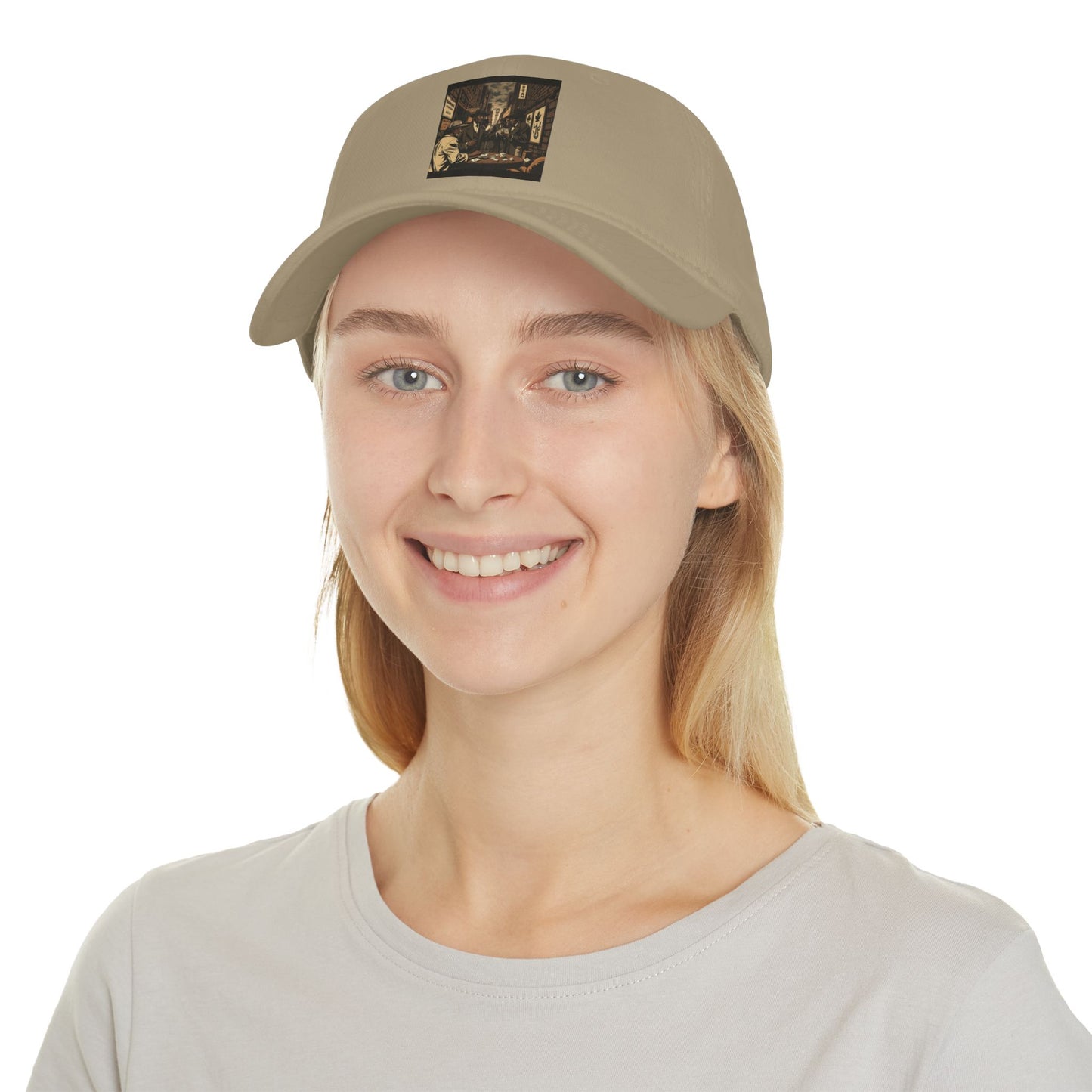 Black Card Game Low Profile Baseball Cap - Perfect for Gamers and Casual Outings