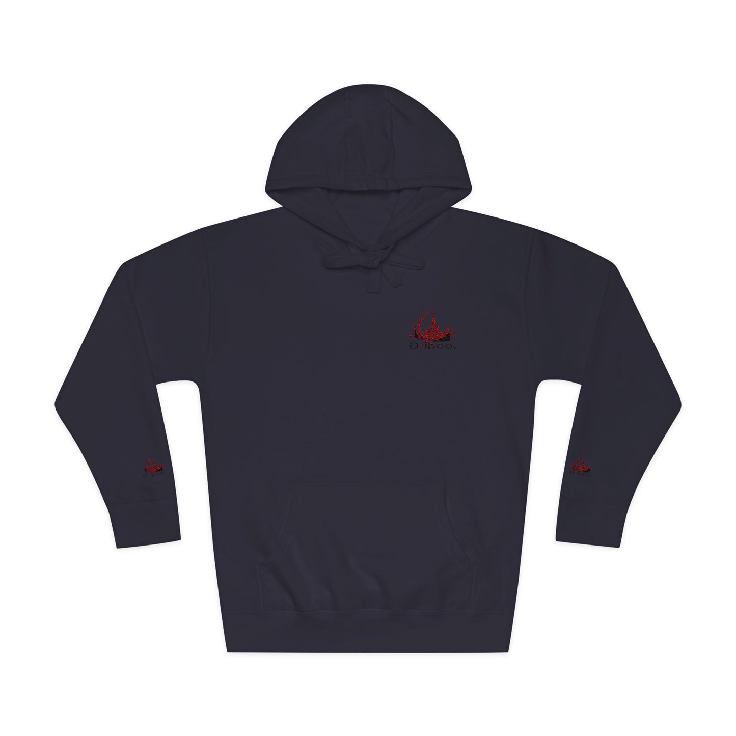A City Dripco. Unisex Fleece Hoodie with Nautical Design, Cozy Layer for Casual & Beachwear, Perfect Gift for Sailors & Ocean Lovers, Spring & Summer