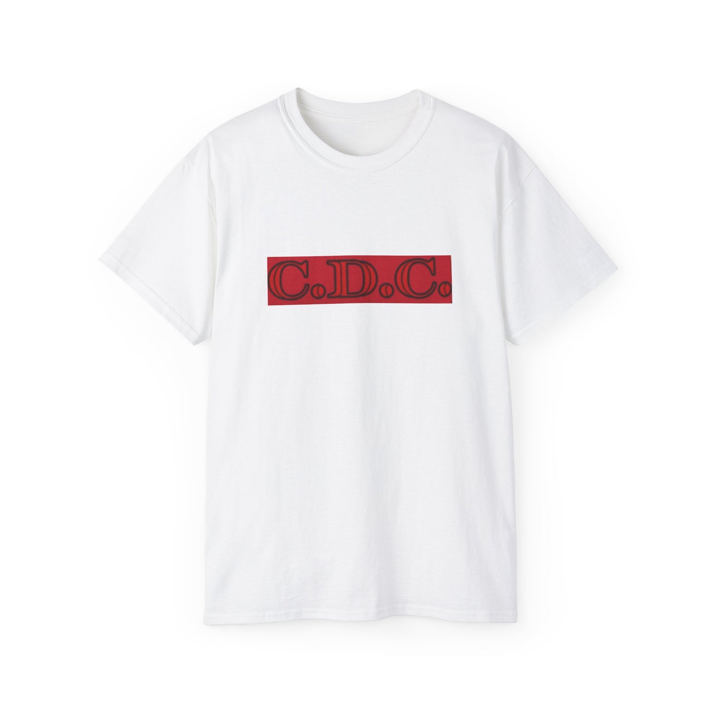 C.D.C. Monogram Ultra Cotton Tee - Bold CDC Graphic Tee for Casual Style