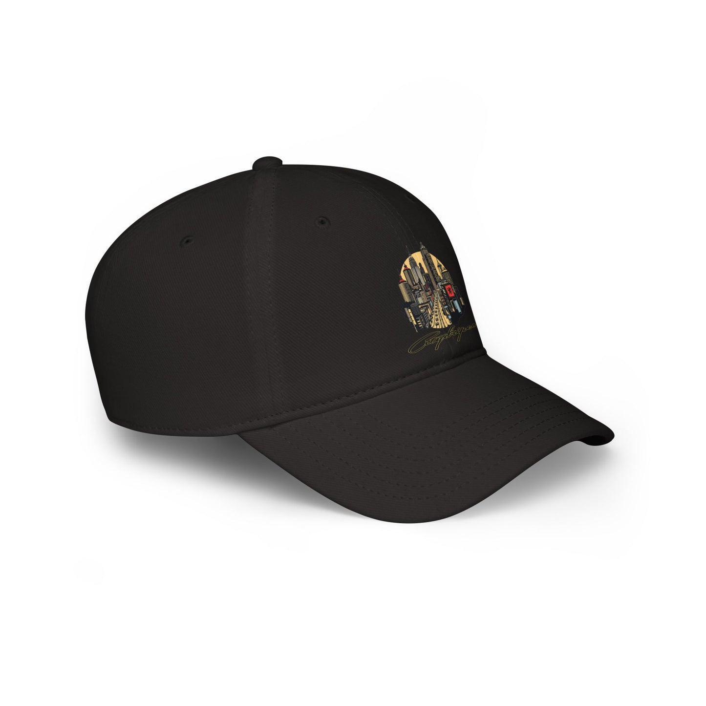 Cityscape Low Profile Baseball Cap - Urban Style Cap for Everyday Wear