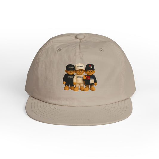 Citydripco Surf cap - Cute Trio Teddy Bear Beach Snapback Hat