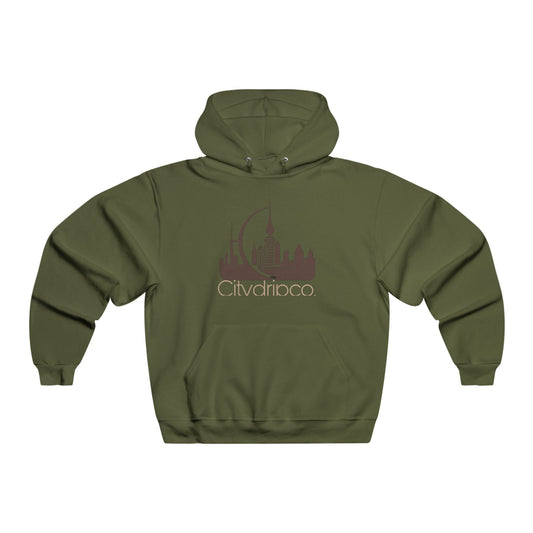 A City Dripco. Hooded Sweatshirt - Urban Outfit, Cozy Layer, Perfect for Casual Wear, Gift for Him, Street Style