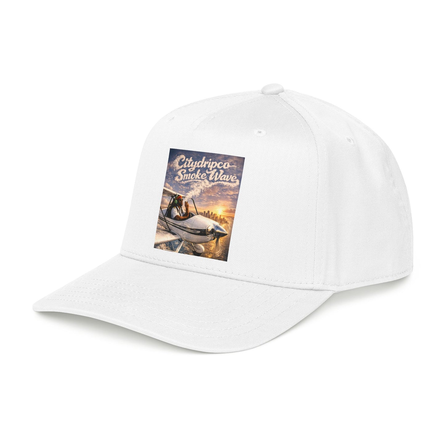 Citydripco Smoke Wave" Embroidered Hat