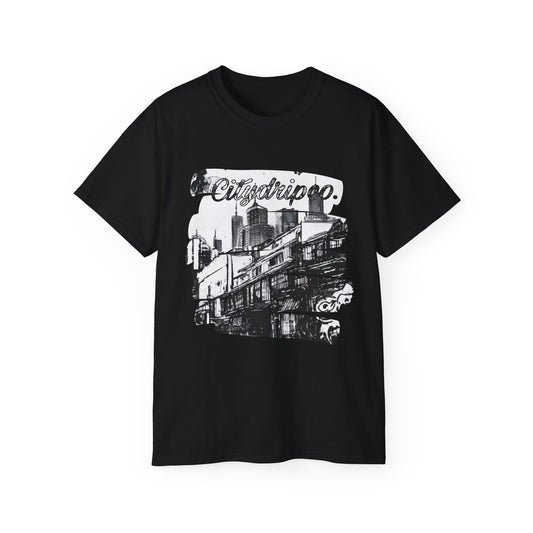Citydripco. Urban Graffiti Ultra Cotton Tee - Urban Style T-Shirt for Trendsetters