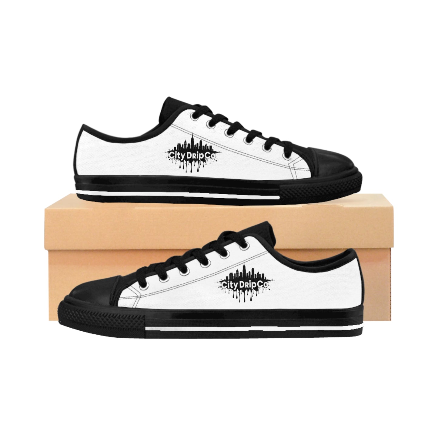 Citydripco. Black City Men's Sneakers