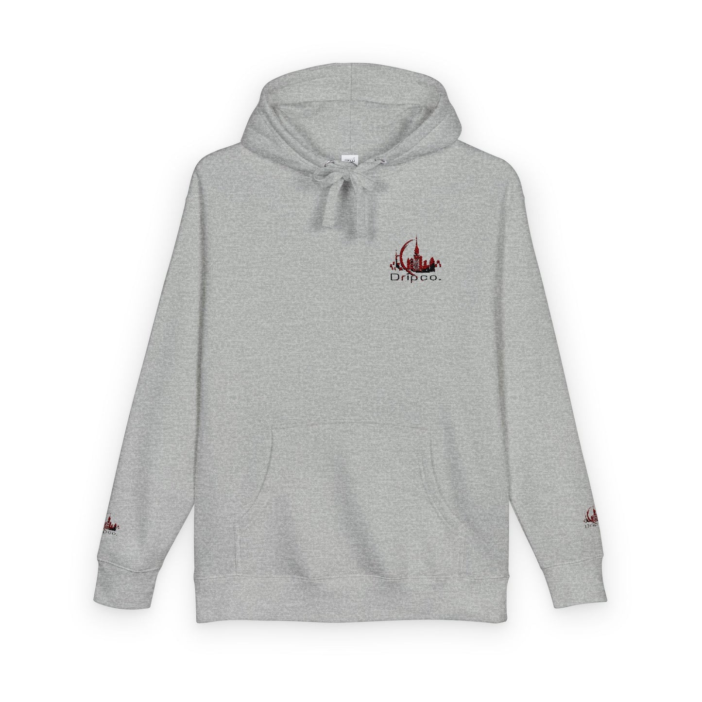 A City Dripco. Unisex Fleece Hoodie with Nautical Design, Cozy Layer for Casual & Beachwear, Perfect Gift for Sailors & Ocean Lovers, Spring & Summer