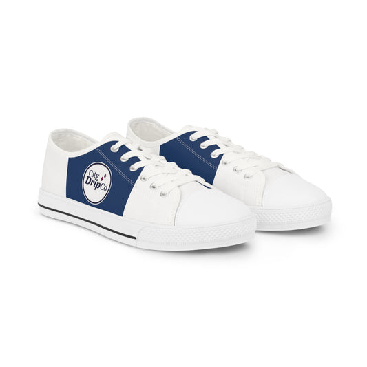 Citydripco. True Cityblues Men's Low Top Sneakers - Casual Stylish Kicks for Everyday Wear