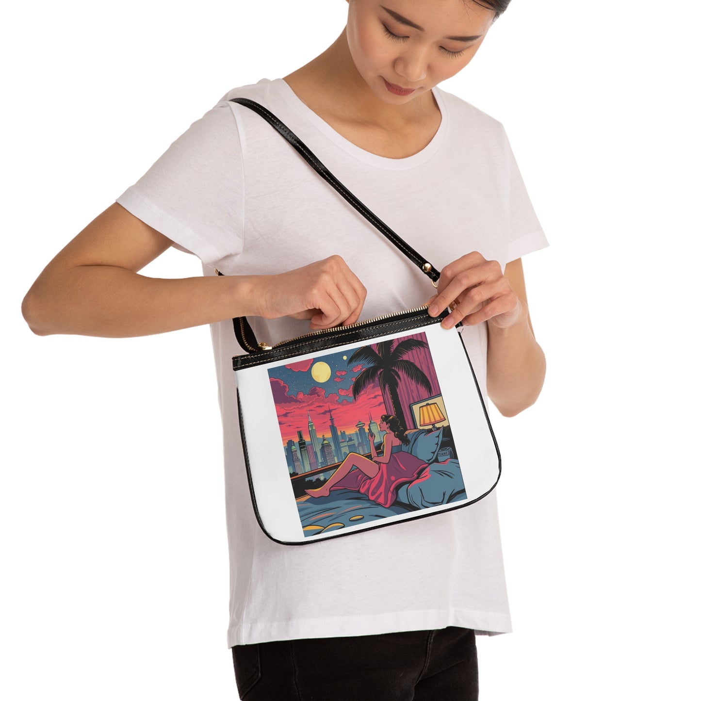 Retro Sunset Small Shoulder bag