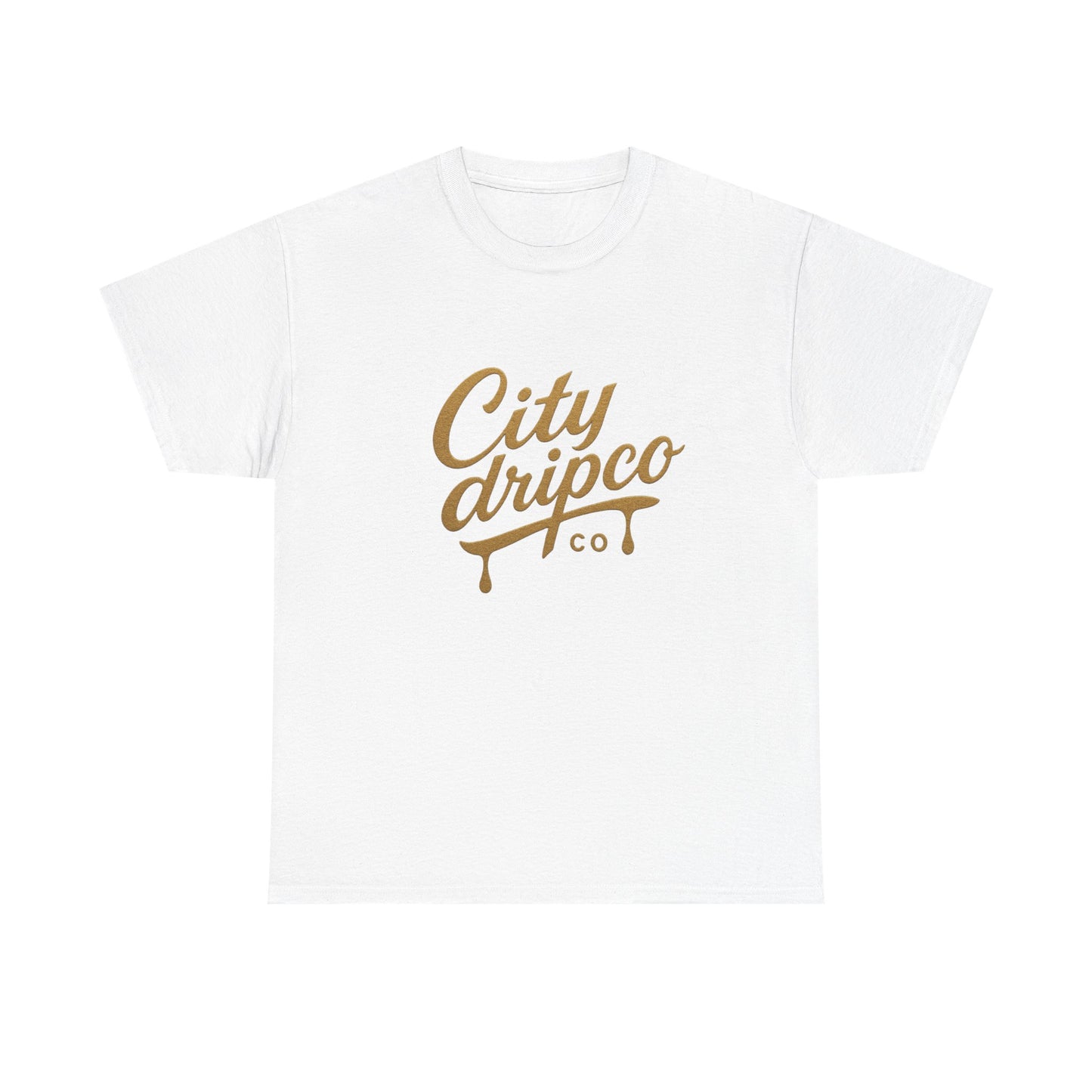 City Drip Co. Unisex Heavy Cotton Tee - Trendy Casual Wear, Street Style Fashion, Urban Apparel, Gift for Friends, Everyday Comfort