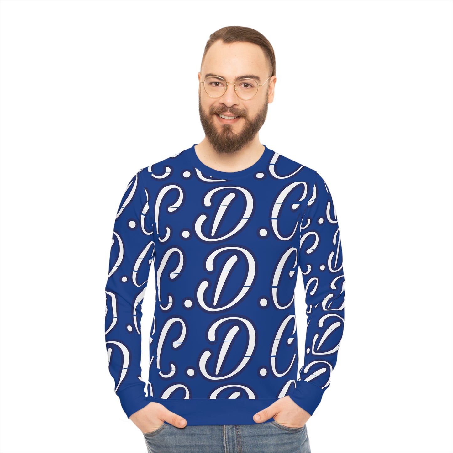 C.D.C. Monogram Lightweight Sweatshirt - Perfect Casual Wear