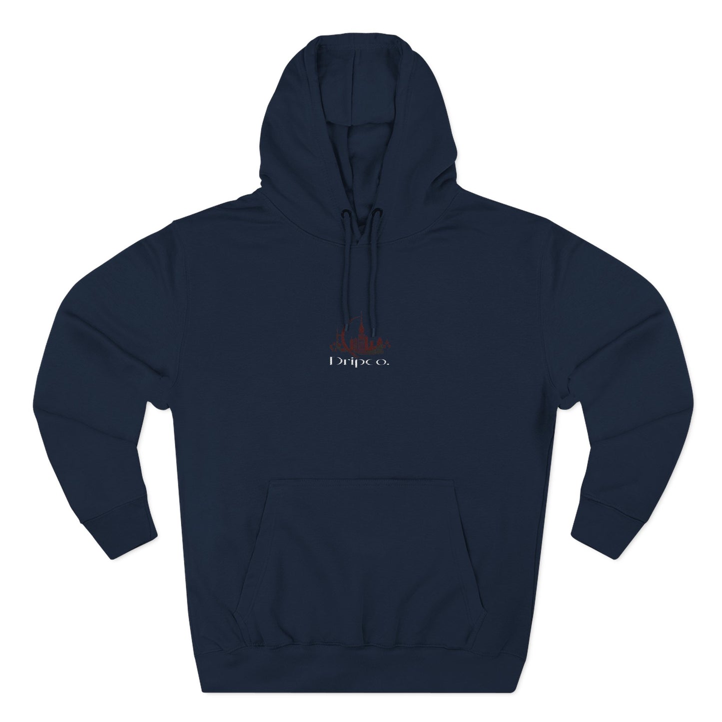 A Citydripco. Cozy Three-Panel Fleece Hoodie, Casual Wear, Perfect Gift for Winter, Lounge, Unisex Hoodie, Stylish Everyday Wear