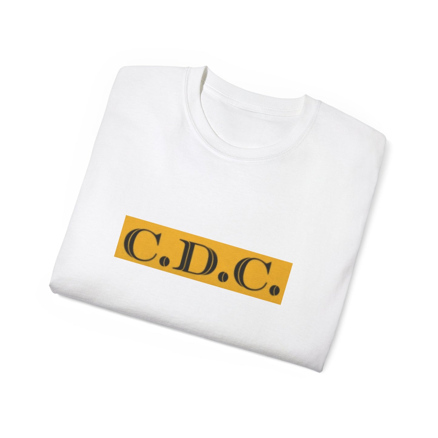 C.D.C. Monogram Ultra Cotton Tee - Casual Comfort for Everyday Wear
